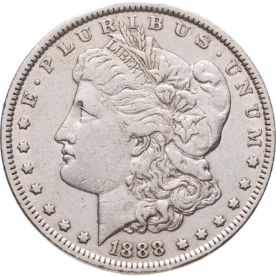 купить США 1 доллар (dollar) 1888 Доллар Моргана Без отметки монетного двора