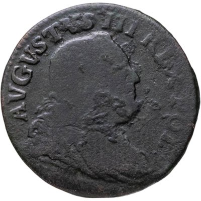 купить Речь Посполитая 1 грош (3 сольди) 1753 г. "Коронный" Август III (1733-1763)