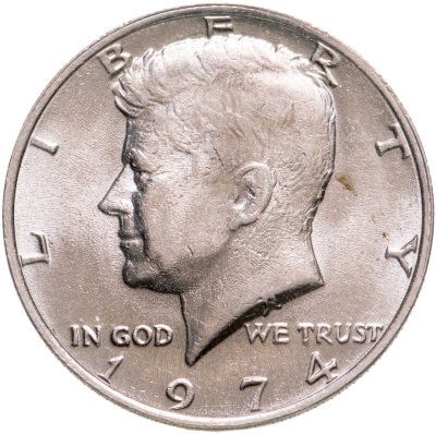купить США 50 центов (1/2 доллара, half dollar) 1974 "Kennedy Half Dollar (Кеннеди)"