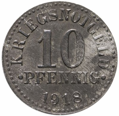 купить Германия (Брауншвейг) нотгельд 10 пфеннигов 1918