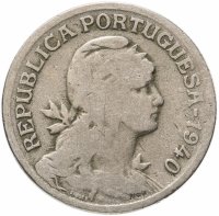 купить Португалия 1 эскудо (escudo) 1940