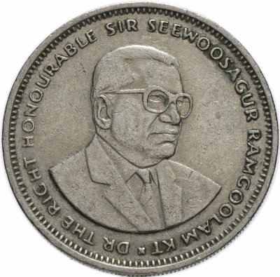 купить Маврикий 1 рупия 1987-2010