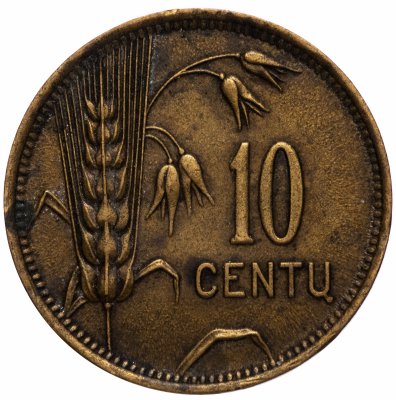 купить Литва 10 центов (cents) 1925