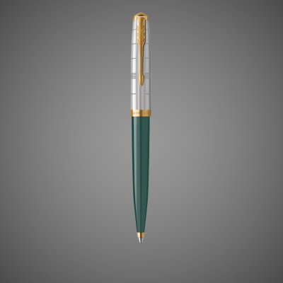 купить Шариковая ручка Parker 51 Premium Forest Green GT стержень: M, цвет чернил: black, в подарочной упаковке., Металлы: нержавеющая сталь, позолота, смола, 2026 г.