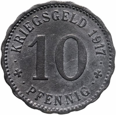 купить Германия (Хаген) нотгельд 10 пфеннигов 1917