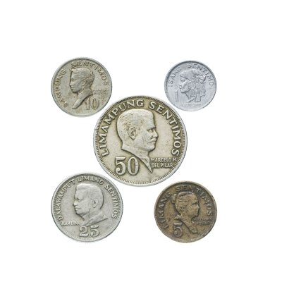 купить Филиппины, набор из 5 монет 1967-1974