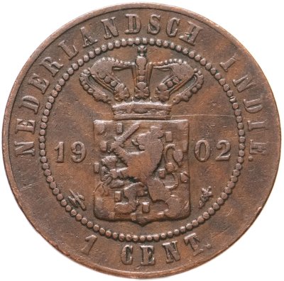 купить Голландская Ост-Индия 1 цент (cent) 1902