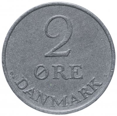 купить Дания 2 эре (ore) 1967