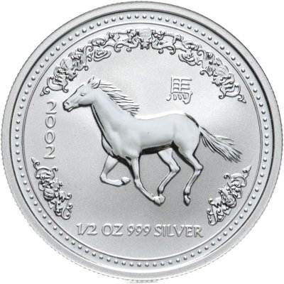 купить Австралия 50 центов 2002 "Восточный календарь. Год лошади"