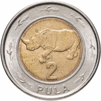 купить Ботсвана 2 пулы (pula) 2013-2016, случайная дата