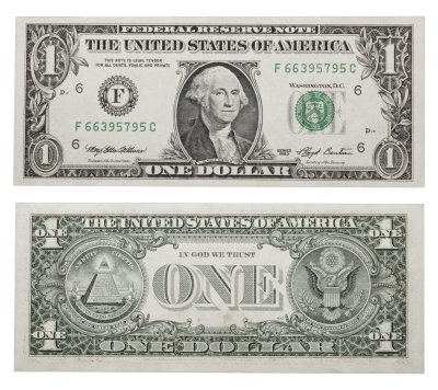 купить США 1 доллар 1993 год (Pick 490а) F-Атланта