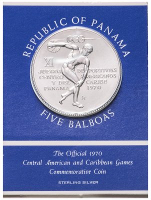 купить Панама 5 бальбоа (balboa) 1970 "XI игры Центральной Америки и Карибского бассейна"