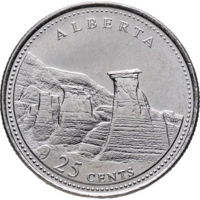 купить Канада 25 центов (cents) 1992 "Альберта"