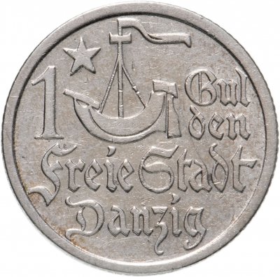 купить Данциг 1 гульден (gulden) 1923
