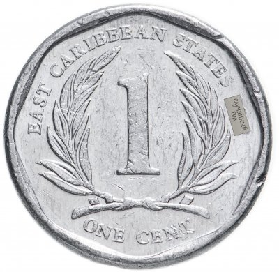 купить Восточные Карибы 1 цент (cent) 2002-2013