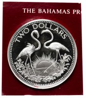 Купить Багамы 2 доллара (dollars) 1980