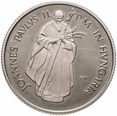 купить Венгрия 100 форинтов 1991 год Визит Папы Иоанна Павла II в Венгрию