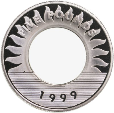 купить Гернси 5 фунтов 1999 "Миллениум"