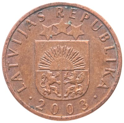 купить Латвия 1 сантим (centime) 2003