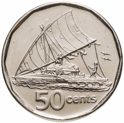 купить Фиджи 50 центов (cents) 2009