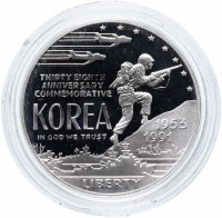 купить США 1 доллар (dollar) 1991 P Proof "38 лет Корейской войне"