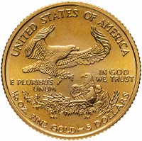 купить США 5 долларов (dollars) 2003 UNC Liberty "Американский золотой орёл"