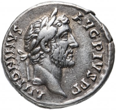 купить Римская империя, Антонин Пий, 138-161 годы, денарий.(Либералитата)