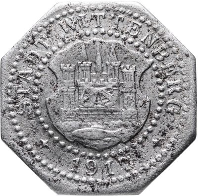 купить Германия "Виттенберг" 10 пфеннигов 1917 нотгельд