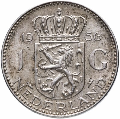 купить Нидерланды 1 гульден (gulden) 1956