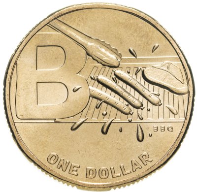 купить Австралия 1 доллар 2021 "Буква B"