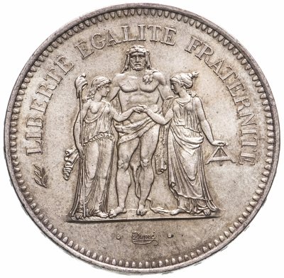 купить Франция 50 франков (francs) 1977
