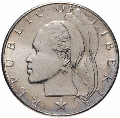 купить Либерия 1 доллар (dollar) 1968