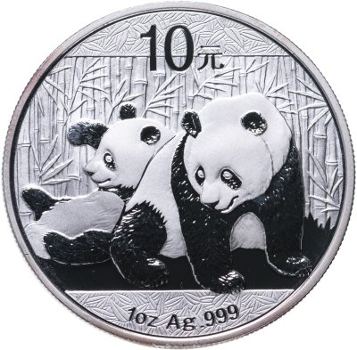 купить Китай 10 юаней 2010 "Панда"
