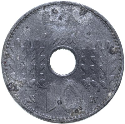 купить Германия (Третий рейх) 10 рейхспфеннигов (reichspfennig) 1940 для оккупированных территорий
