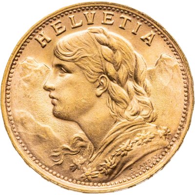 купить Швейцария 20 франков (francs) 1947 HELVETIA