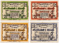 Купить Германия (Вестфалия: Дельбрюк) набор из 4-х нотгельдов 1921