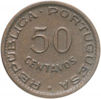 купить Ангола 50 сентаво (centavos) 1953-1961