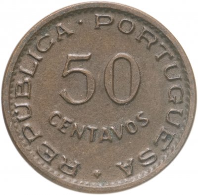 купить Ангола 50 сентаво (centavos) 1953-1961