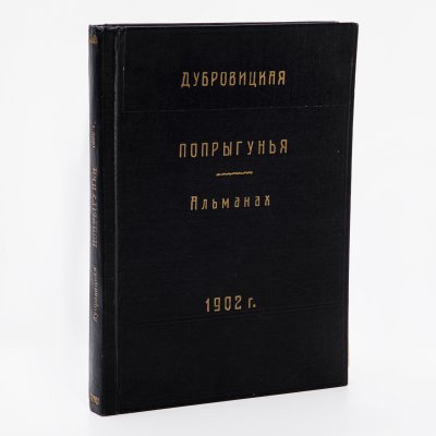 купить Альбом (портфолио) Дубровицкая "Попрыгунья", альманах, переплет, бумага, печать, Российская империя, 1902 г.