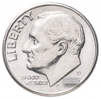 купить США 1 дайм 1965-2019 D "Roosevelt Dime"
