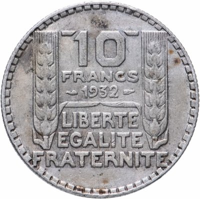 купить Франция 10 франков (francs) 1932