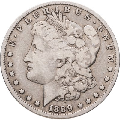 купить США 1 доллар (dollar) 1889 O Доллар Моргана знак монетного двора: "O" - Новый Орлеан