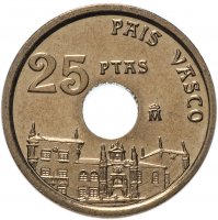 купить Испания 25 песет (pesetas, ptas) 1993 "Страна Басков"