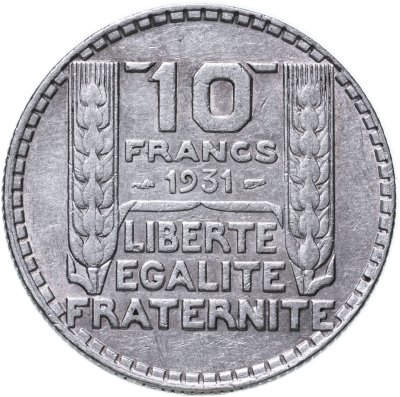 купить Франция 10 франков (francs) 1931