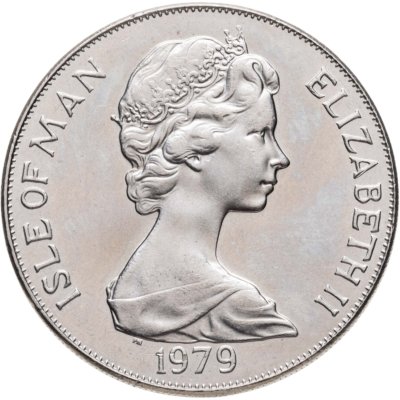 купить Остров Мэн 1 крона (crown) 1979 300 лет монетам острова Мэн