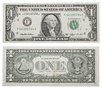 купить США 1 доллар 1993 год (Pick 490а) F-Атланта
