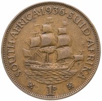 купить ЮАР 1 пенни (penny) 1936