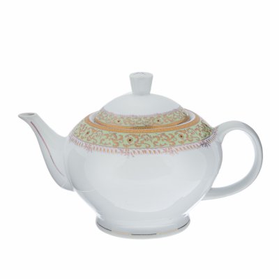 купить Чайник с цветочным декором, фарфор, деколь, Япония, 1990-2000 гг.