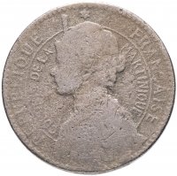 Купить Мартиника 50 сантимов (centimes) 1922