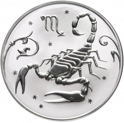 купить 2 рубля 2005 ММД Proof Скорпион